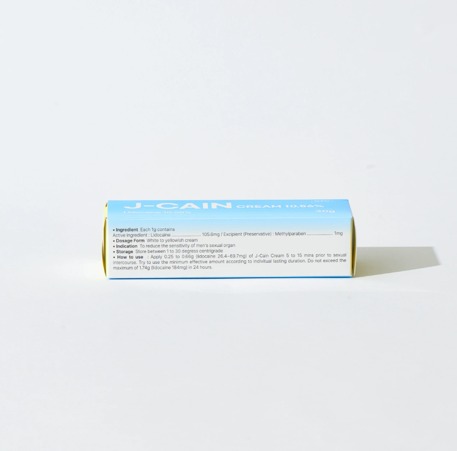 J-CAIN CREAM 10.56% (30 GRAM)